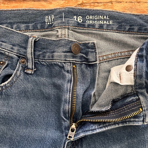 * SOLD * GAP Teen Original Fit Jeans - Picture 1 of 2